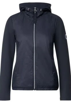 Materialmix Jacke