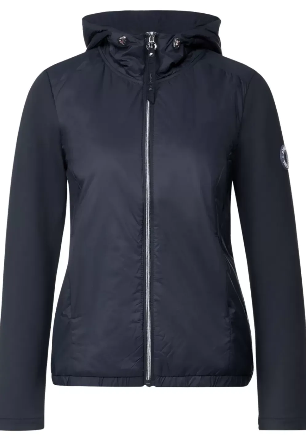 Materialmix Jacke