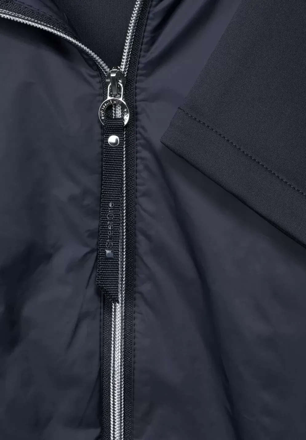 Materialmix Jacke