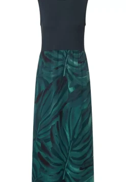 Materialmix Kleid