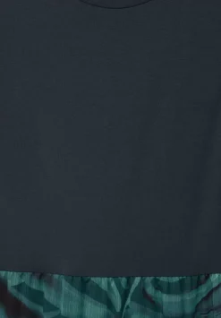 Materialmix Kleid
