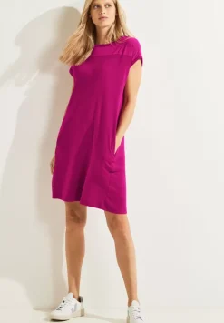 Materialmix Kleid