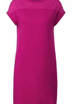 Materialmix Kleid
