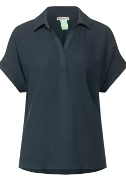 Materialmix Poloshirt