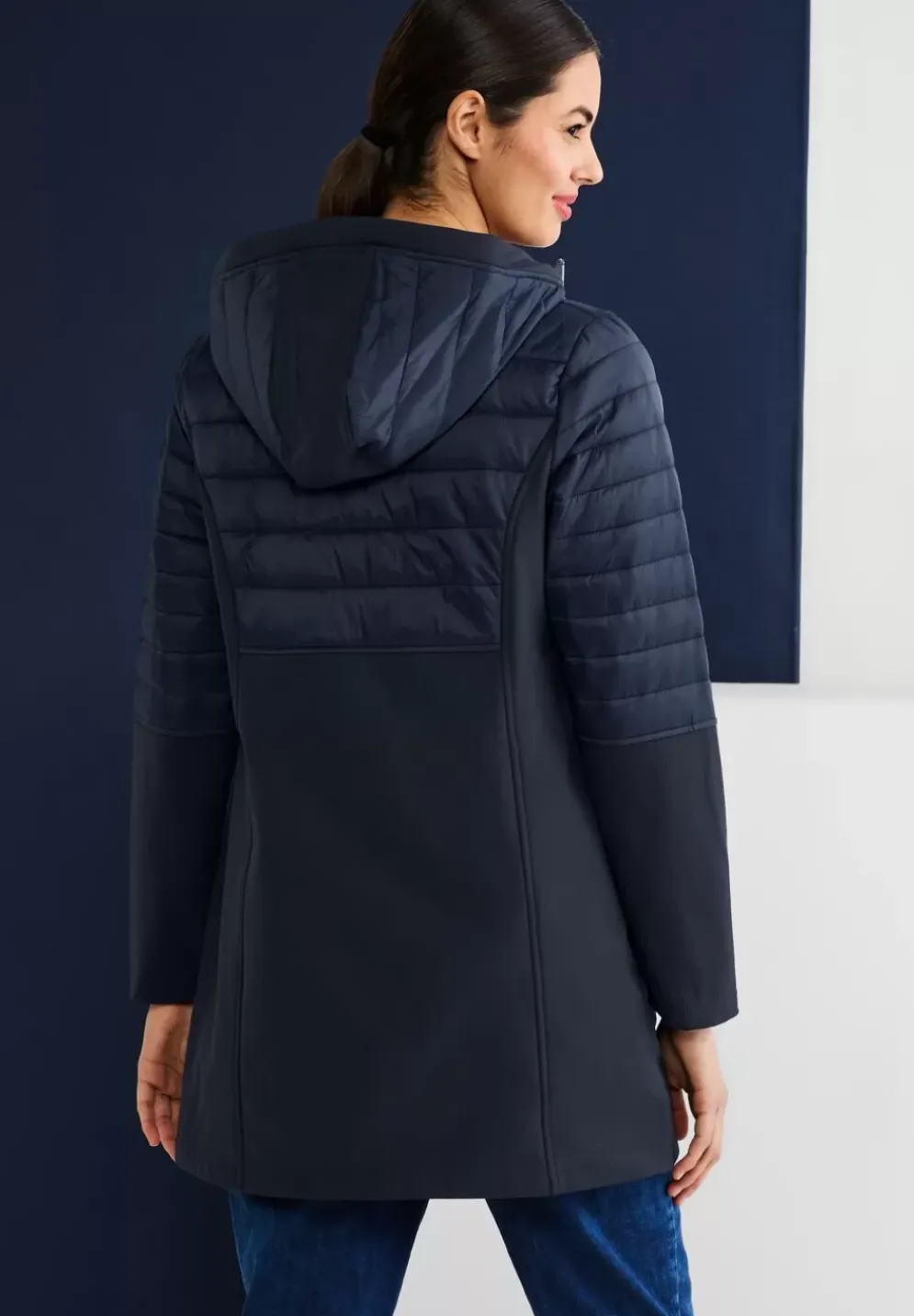 Materialmix Softshelljacke