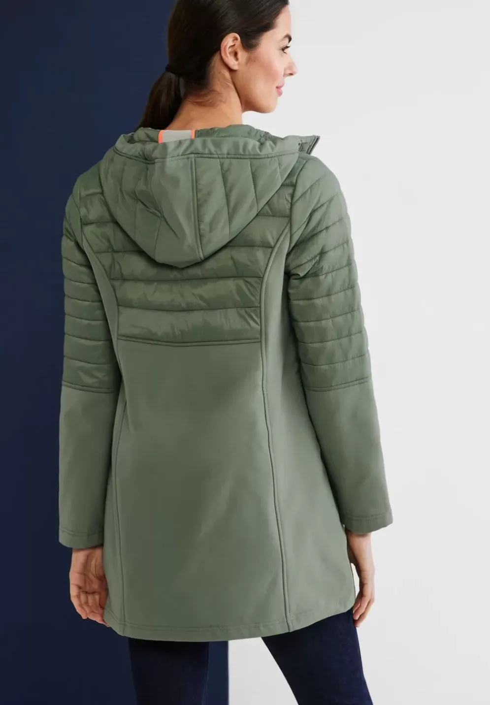 Materialmix Softshelljacke