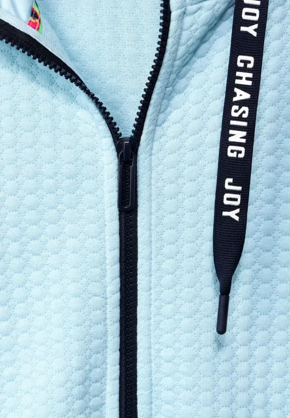 Materialmix Sweatjacke