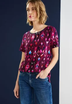 Materialmix T-Shirt