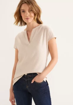 Materialmix T-Shirt