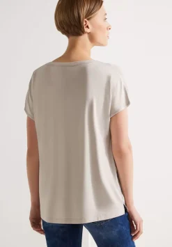 Materialmix T-Shirt