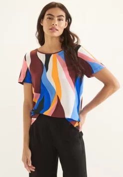 Materialmix T-Shirt