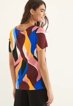 Materialmix T-Shirt