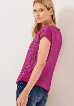 Materialmix T-Shirt
