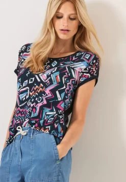 Materialmix T-Shirt