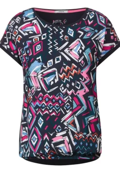 Materialmix T-Shirt