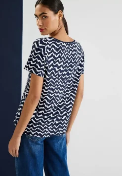 Materialmix T-Shirt