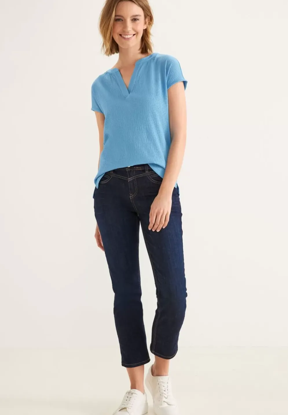 Materialmix T-Shirt
