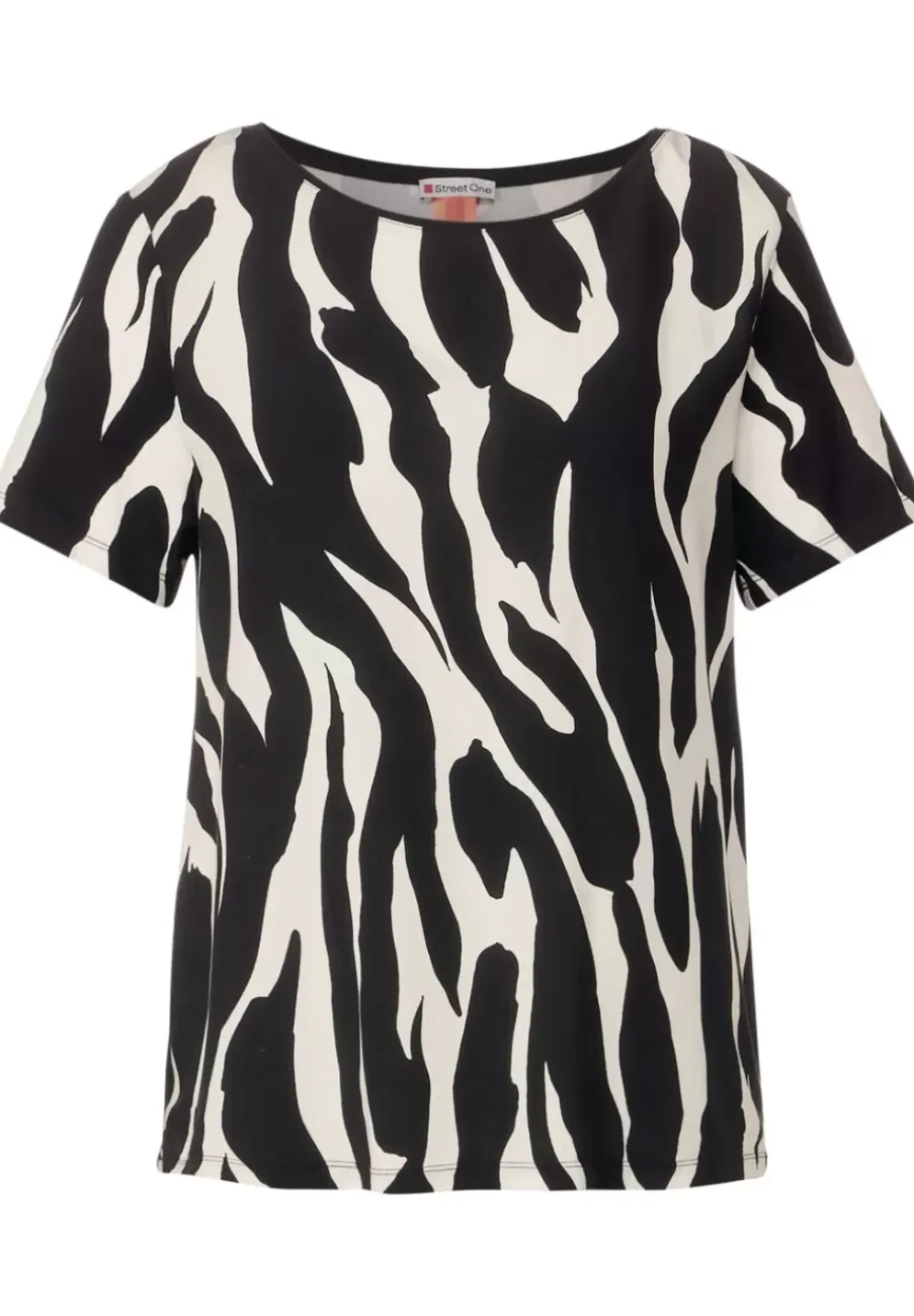 Materialmix T-Shirt