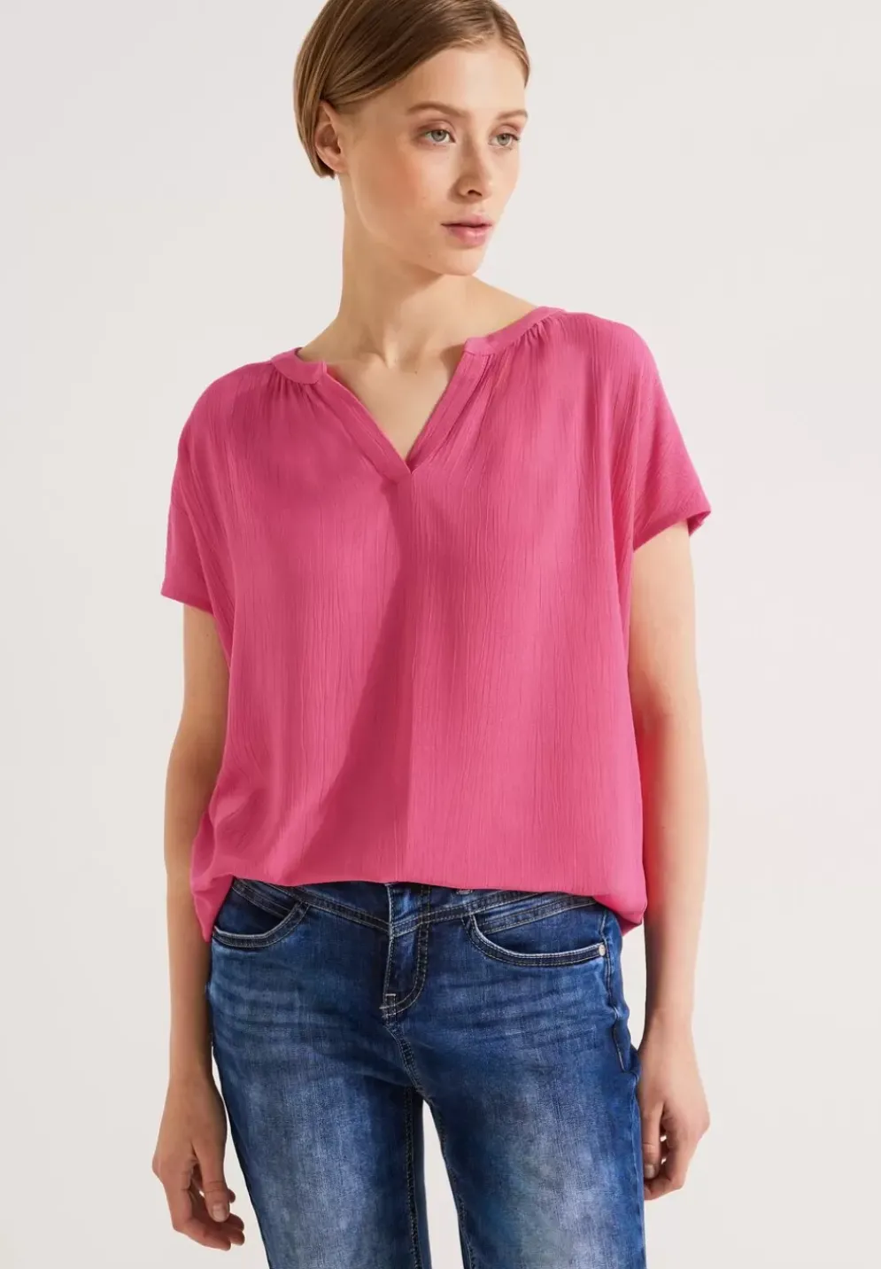 Materialmix T-Shirt