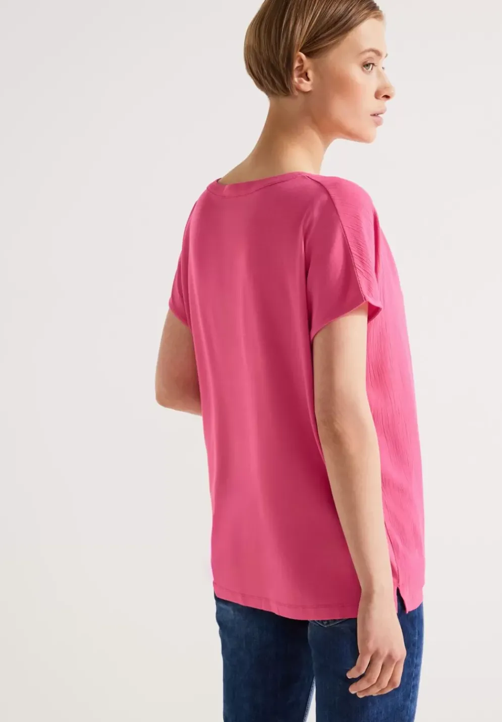 Materialmix T-Shirt
