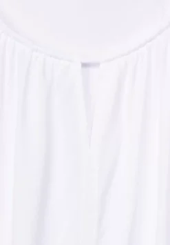 Materialmixshirt Mit Cut-Out