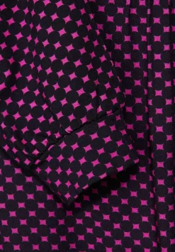 Materialmixshirt Mit Print