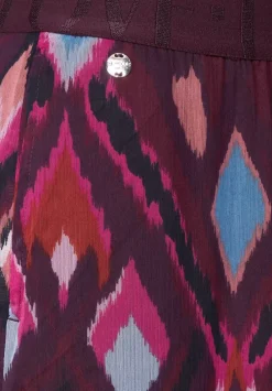Maxi Chiffonrock Mit Print
