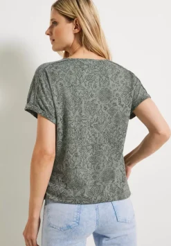 Melange Burn Out Shirt