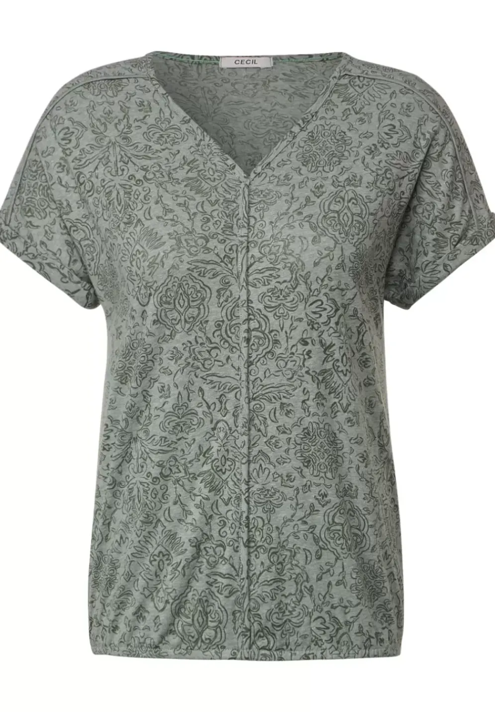 Melange Burn Out Shirt