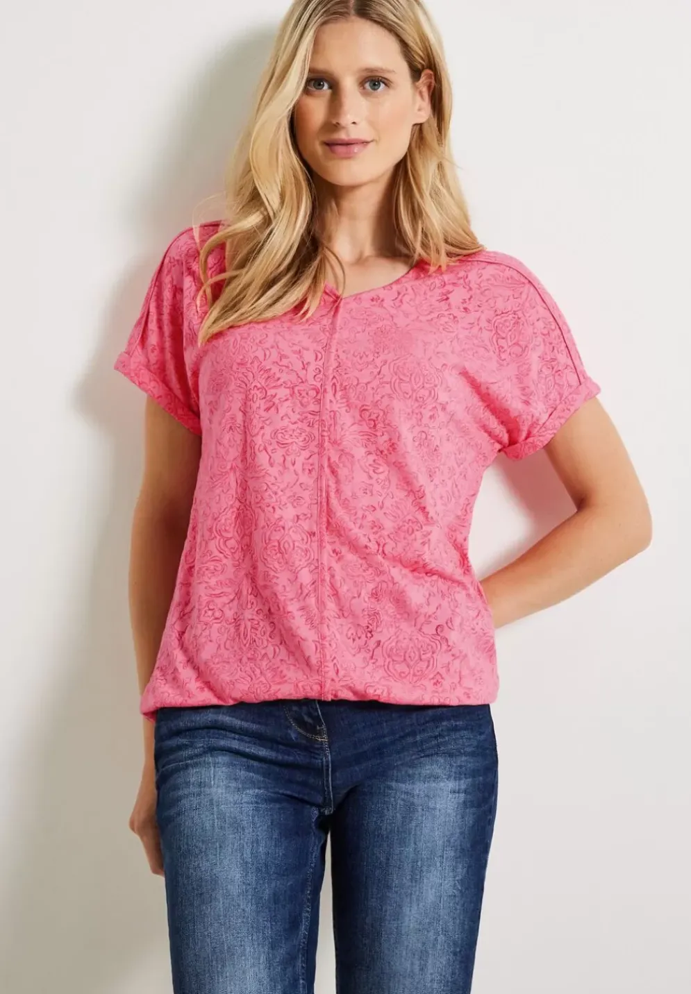 Melange Burn Out Shirt