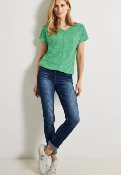 Melange Burn Out Shirt