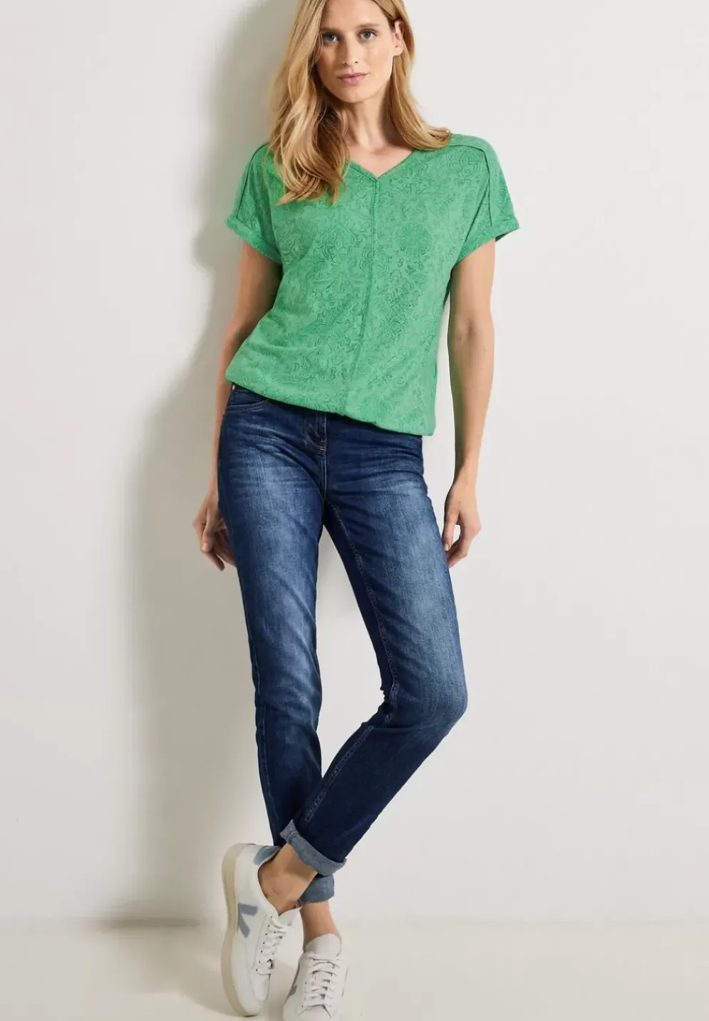 Melange Burn Out Shirt