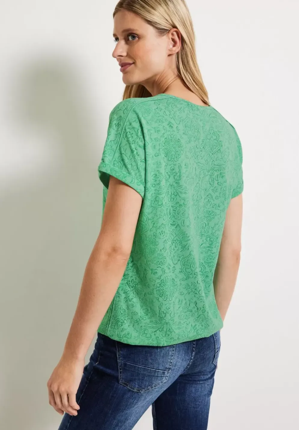 Melange Burn Out Shirt