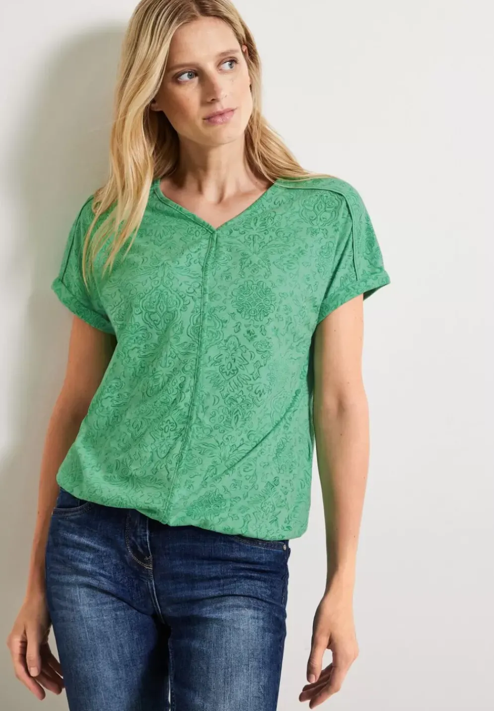Melange Burn Out Shirt