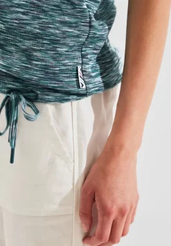 Melange V-Neck Shirt