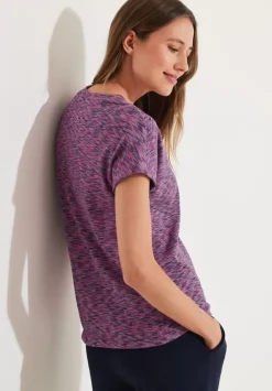 Melange V-Neck Shirt