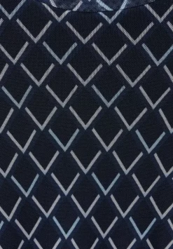 Mesh Midikleid Mit Print