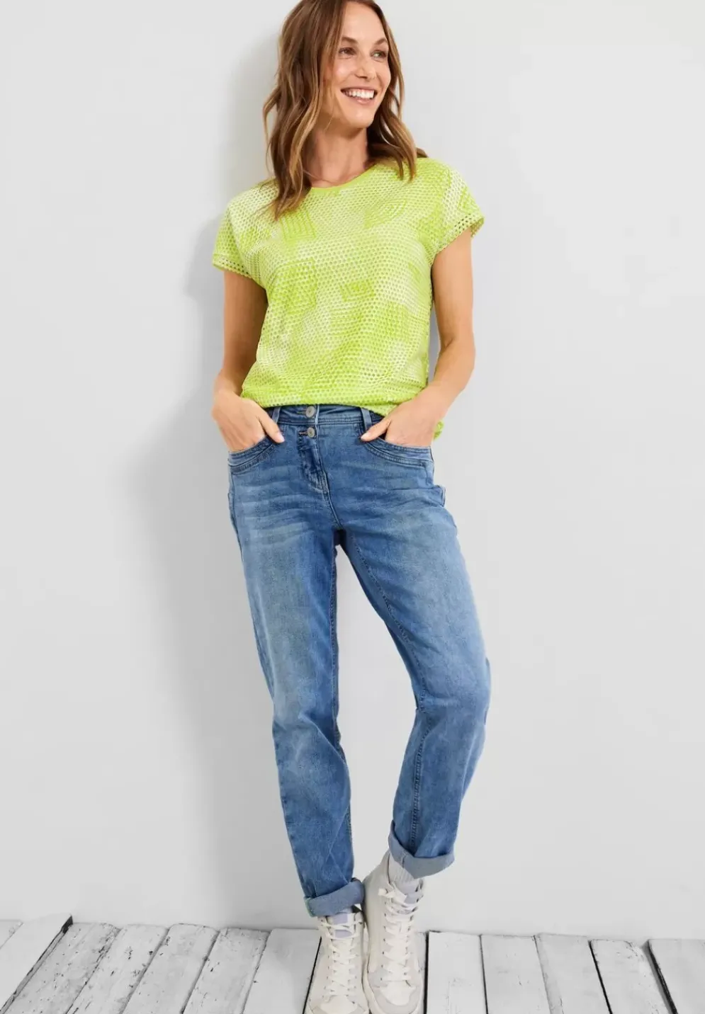 Mesh Mix T-Shirt