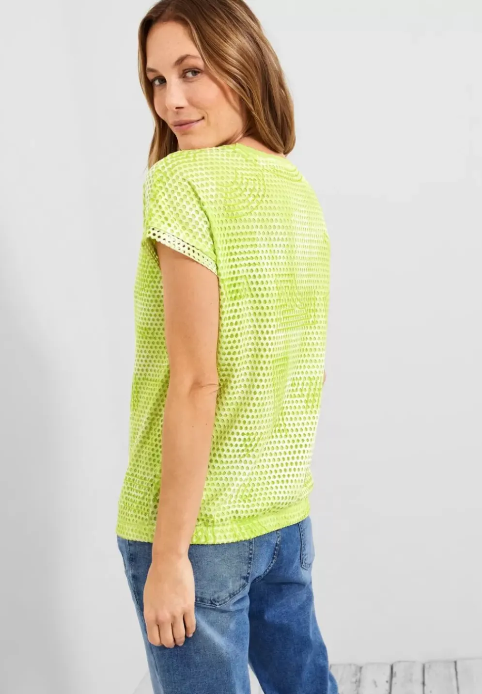 Mesh Mix T-Shirt