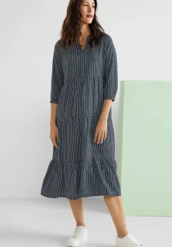 Midi Kleid Im Tunikastyle