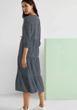Midi Kleid Im Tunikastyle