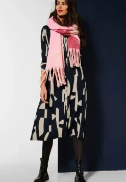 Midi Kleid Mit Print