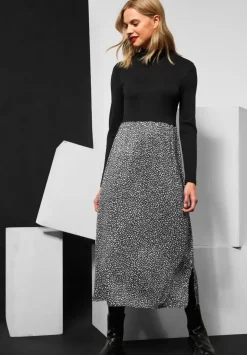 Midi Kleid Mit Print