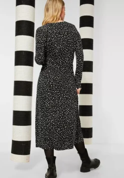 Midi Wickelkleid Mit Print