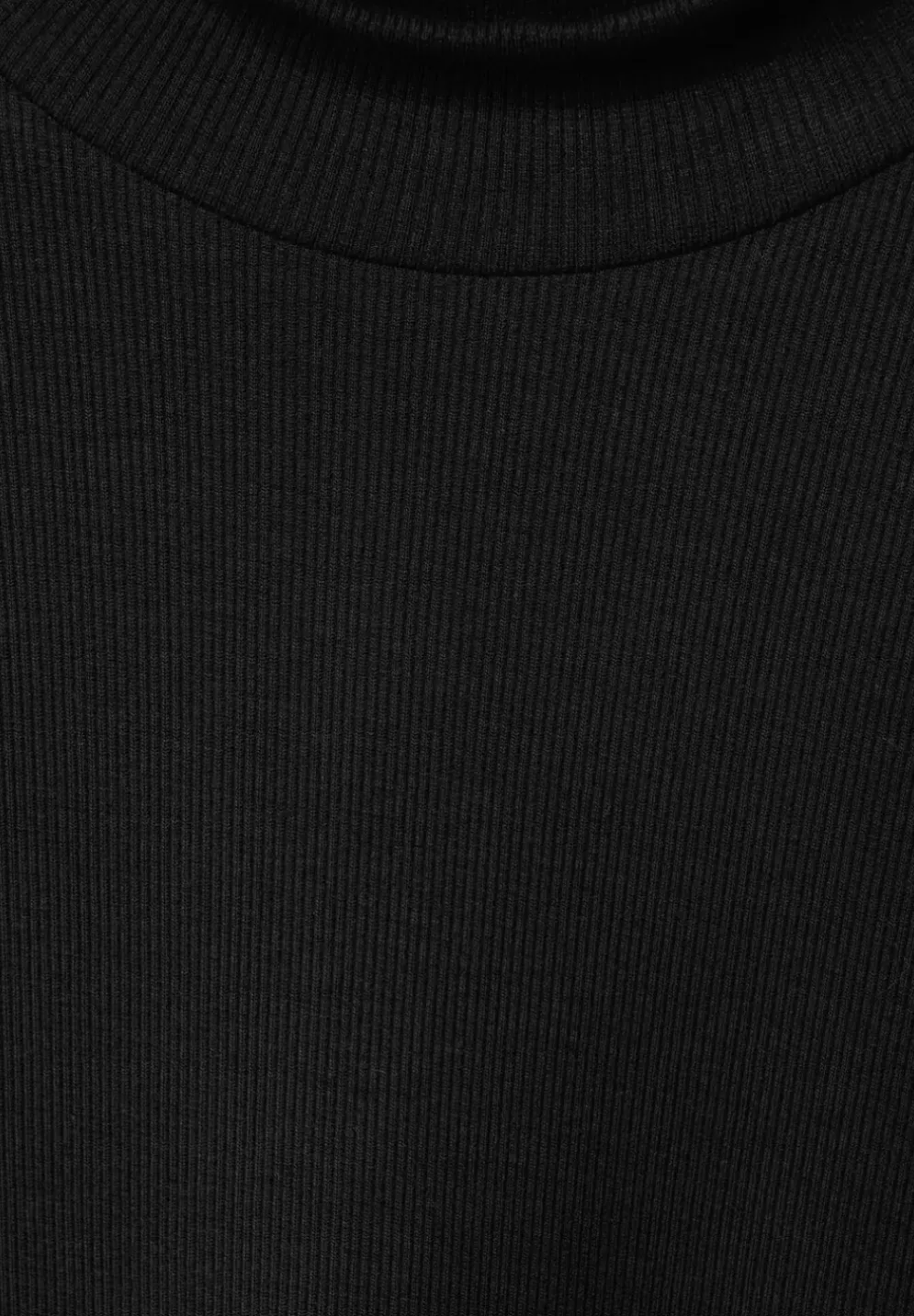 Midikleid Im Materialmix