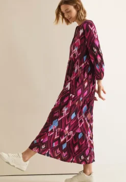 Midikleid Im Multicolorprint