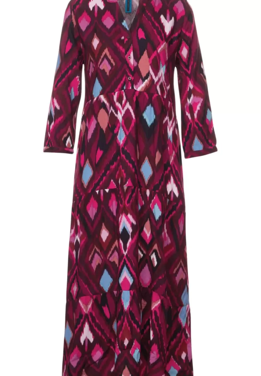 Midikleid Im Multicolorprint