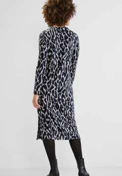 Midikleid Mit Allover-Print