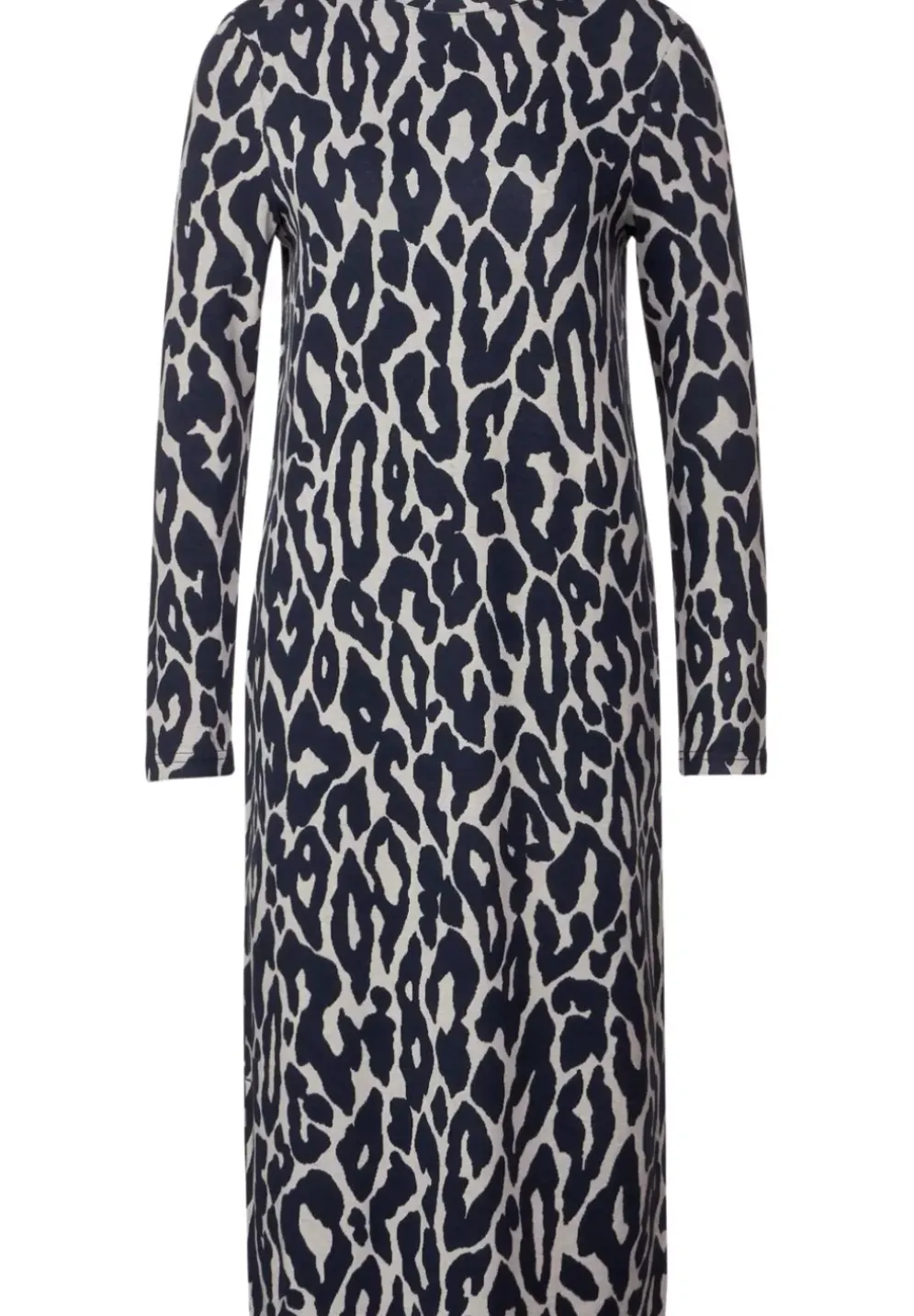 Midikleid Mit Allover-Print