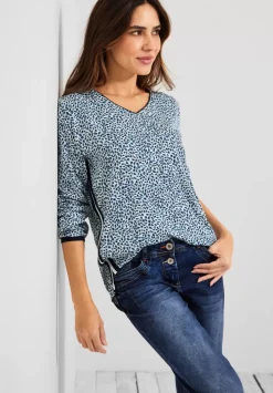 Minimalmuster Bluse